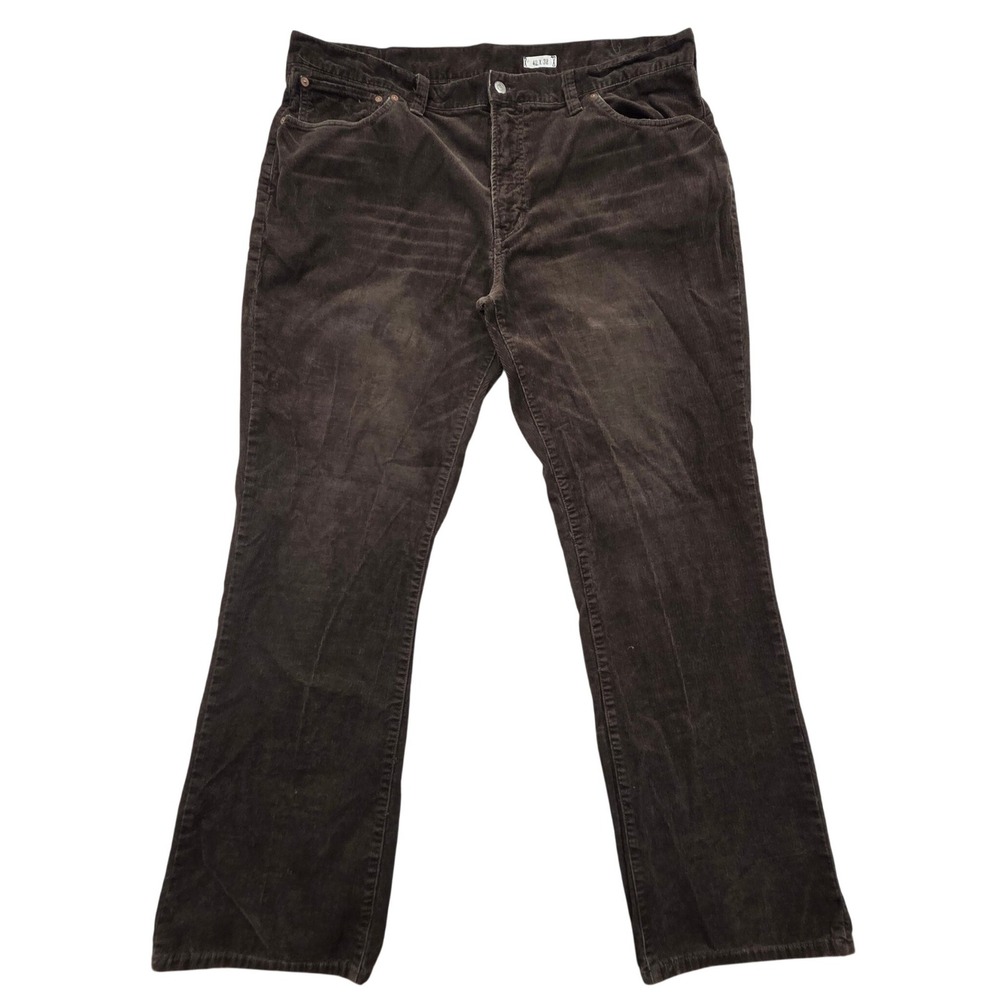 Polo‎ Ralph Lauren Brown Corduroy Pants Vintage 67 Style Straight Leg Mens 42x32